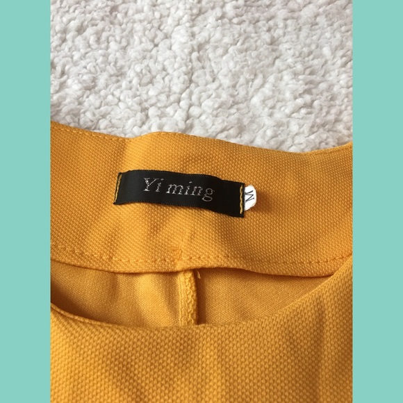 Women’s Cute Orange Dress - Picture 4 of 5